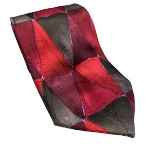 Vintage Jerry Garcia Necktie mens 100% Silk Aztec‎ Objects Collection Thirty-two